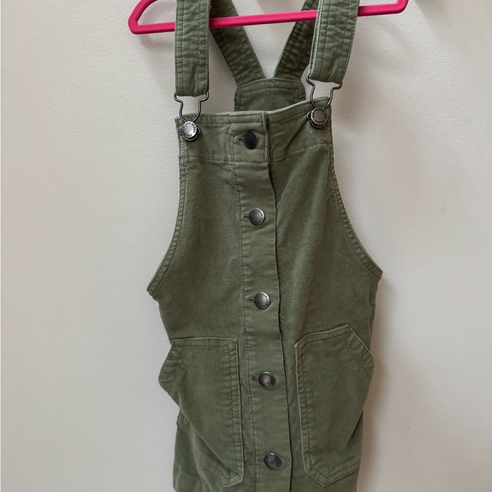 Kids Green Overalls